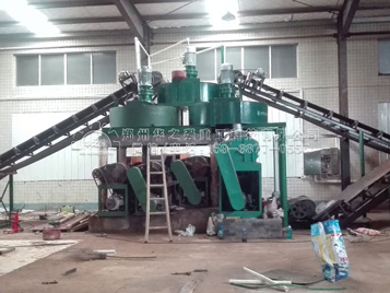 對輥有機肥生產(chǎn)線